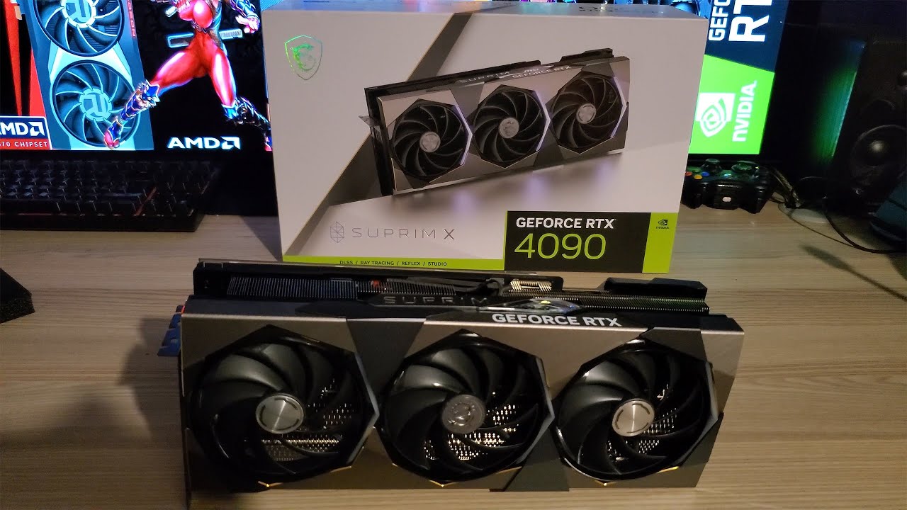 Распаковка видеокарты MSI NVIDIA RTX 4090 Suprim X