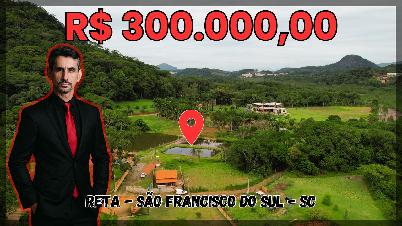 Pesque Pague à Venda – Reta – São Francisco do Sul/SC – Excelente Oportunidade de Investimento!