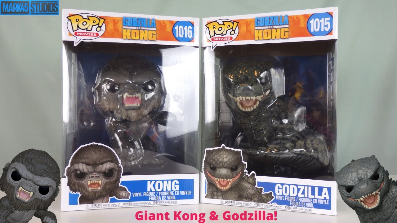 Giant Godzilla & Kong Funko Pops Review!