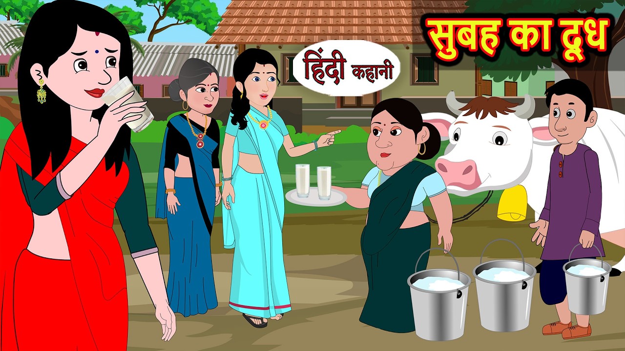 सुबह का दूध Subha Ka Doodh Bedtime Stories | Moral Story | Kahani | Stories in Hindi | Comedy Funny