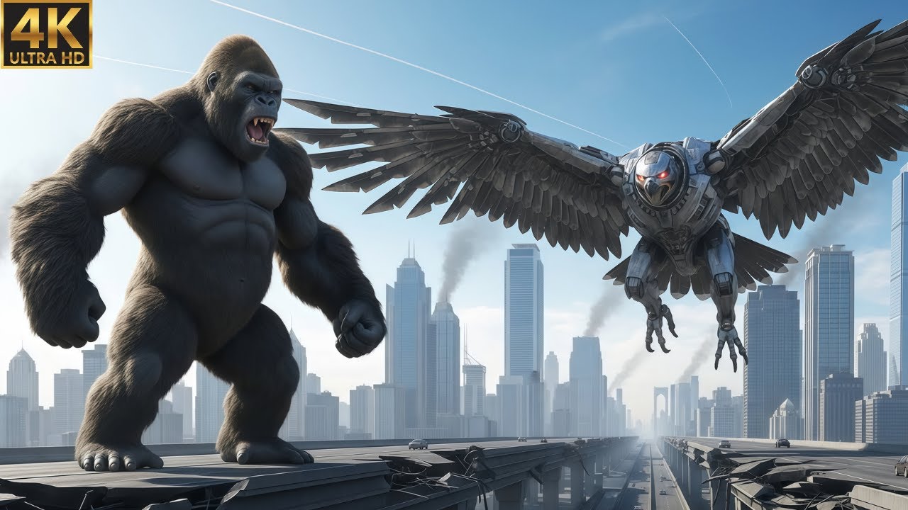 The Sky Turned Against the City — KING KONG Faced IRON FALCON