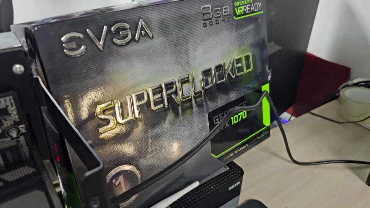 Тест EVGA GTX 1070 8gb (2кулера)