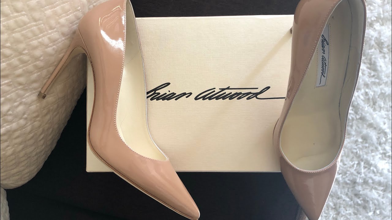 Brian Atwood Alternative to Louboutin Decollete 554 85mm