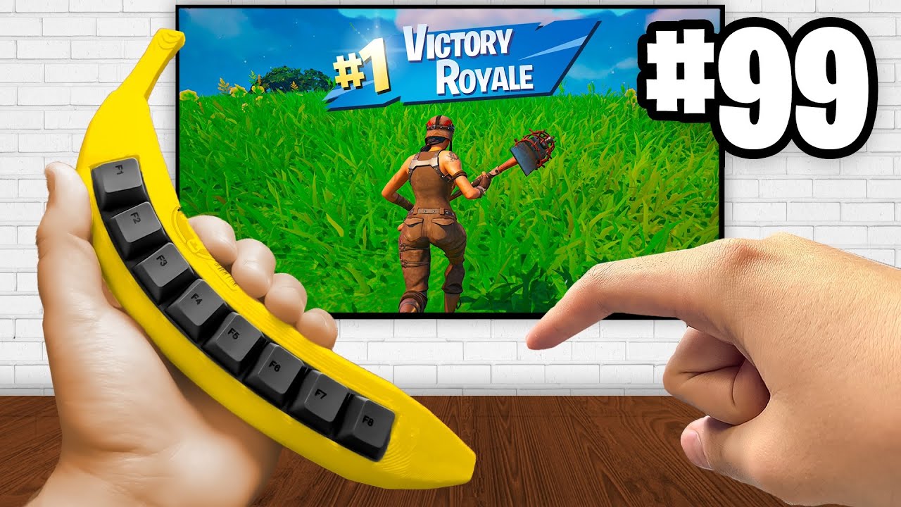 I Tried 100 TERRIBLE Keyboards and WON - Fortnite