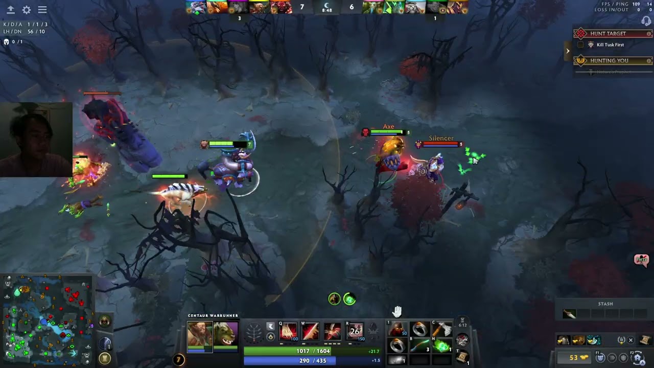 [LIVE GAMEPLAY] Memanjat Archon dengan Centaur Domi | hsN DOTA
