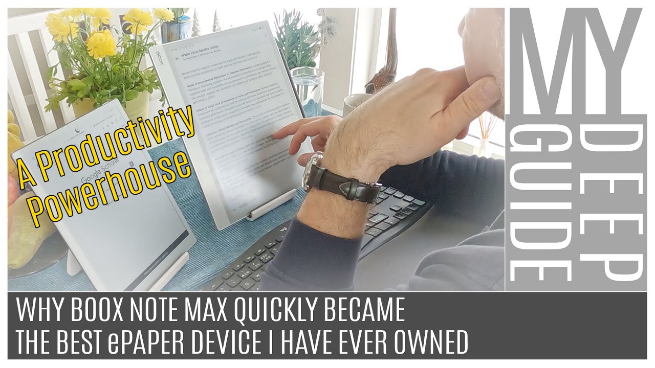 Why Boox Note Max Quickly Became the Best ePaper Device I Have Ever Owned