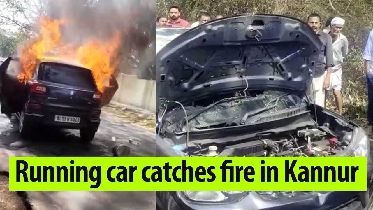 2 including pregnant woman in labour pain loses life when running car catches fire in Kannur