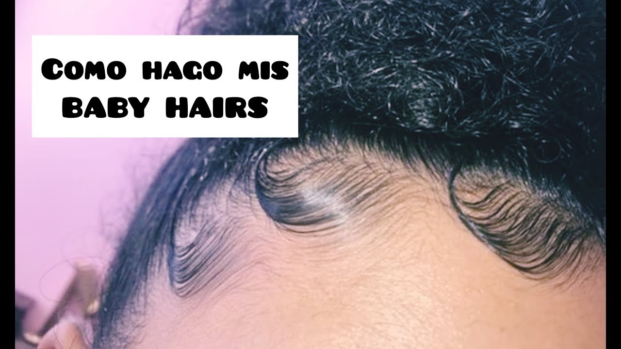 Como hago mis BABY HAIRS “EDGES” básico | @eliifresaa1