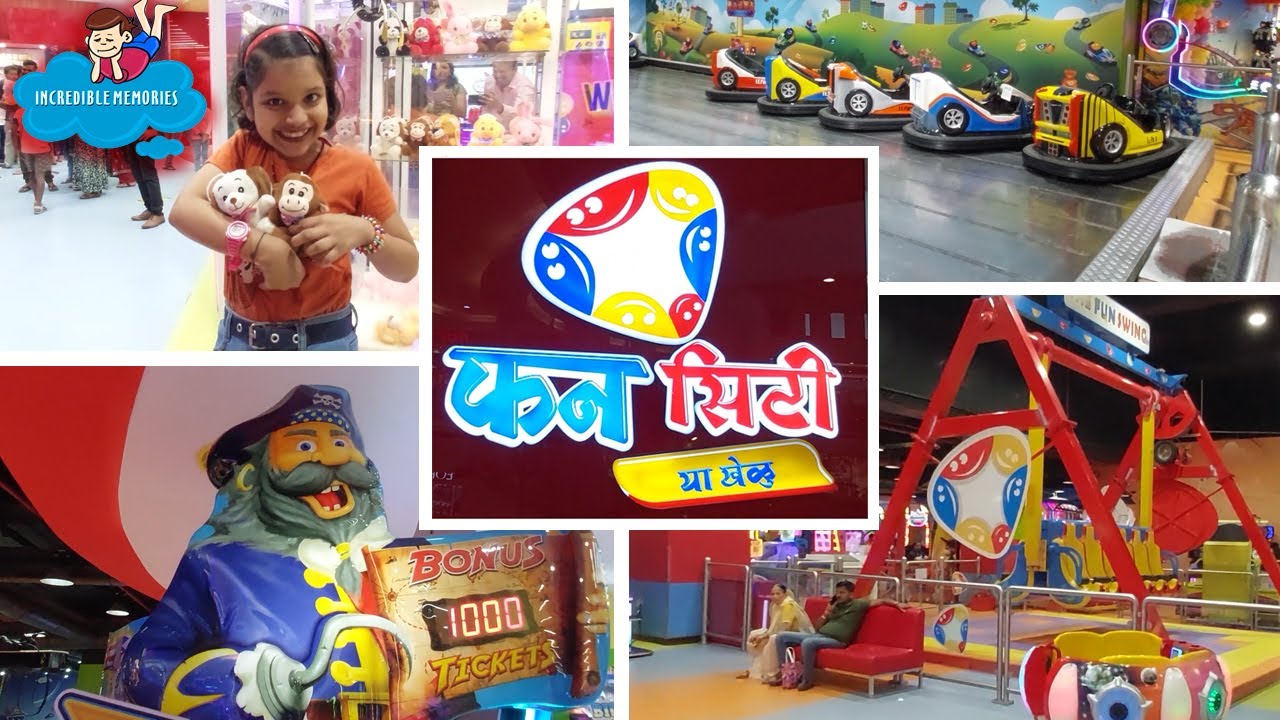 Fun City Viviana Mall Thane | Game Zone For Kids and Adults | Kids Activities | Games | Ticket Price
