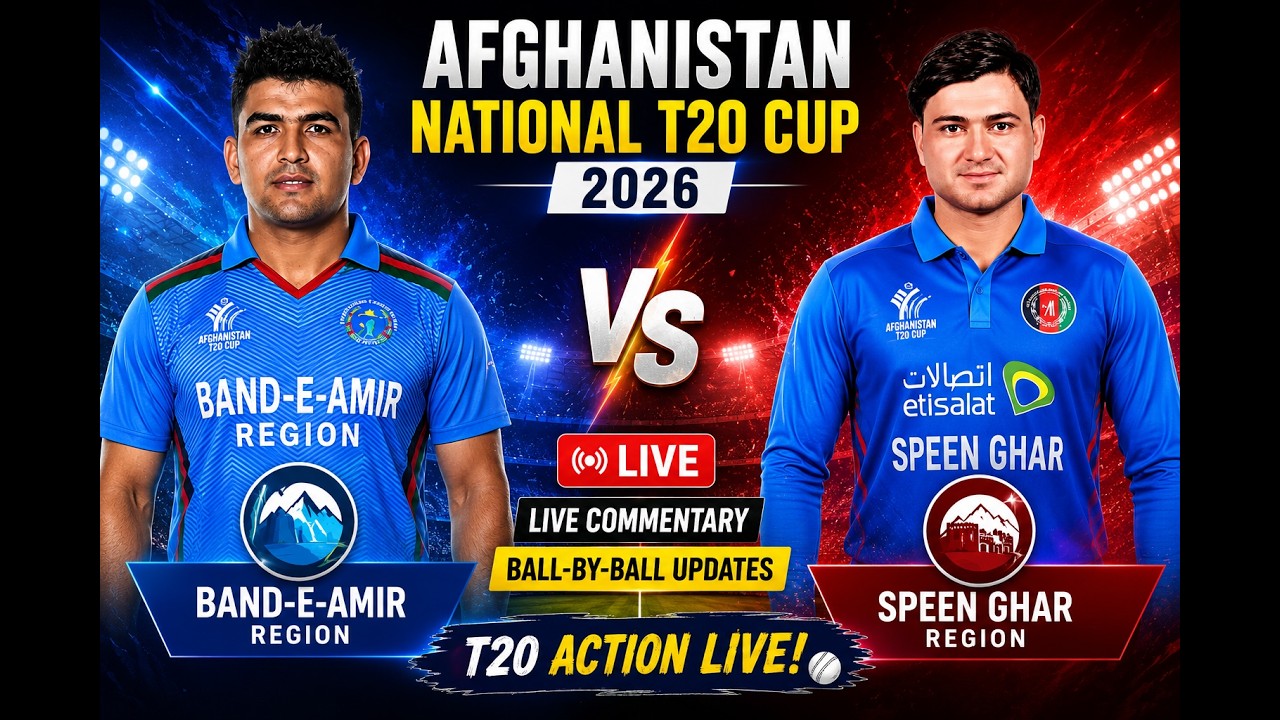 LIVE: BEA vs SGR T20 | AFG T20 Cup 2026 | Band-E-Amir vs Speen Ghar | Live Commentary