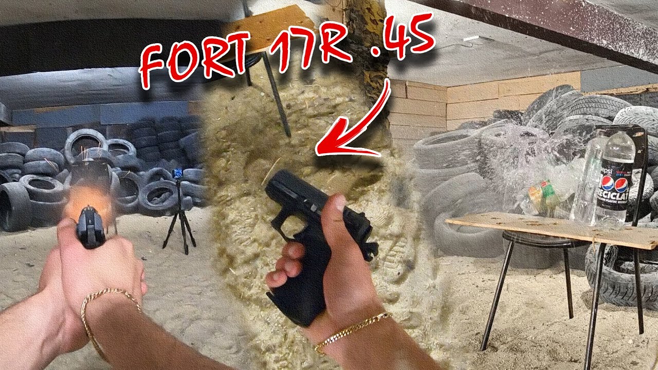 FORT 17R - Teste BALISTICE si DISTRACTIE in POLIGON (+Beretta APX 9mm)