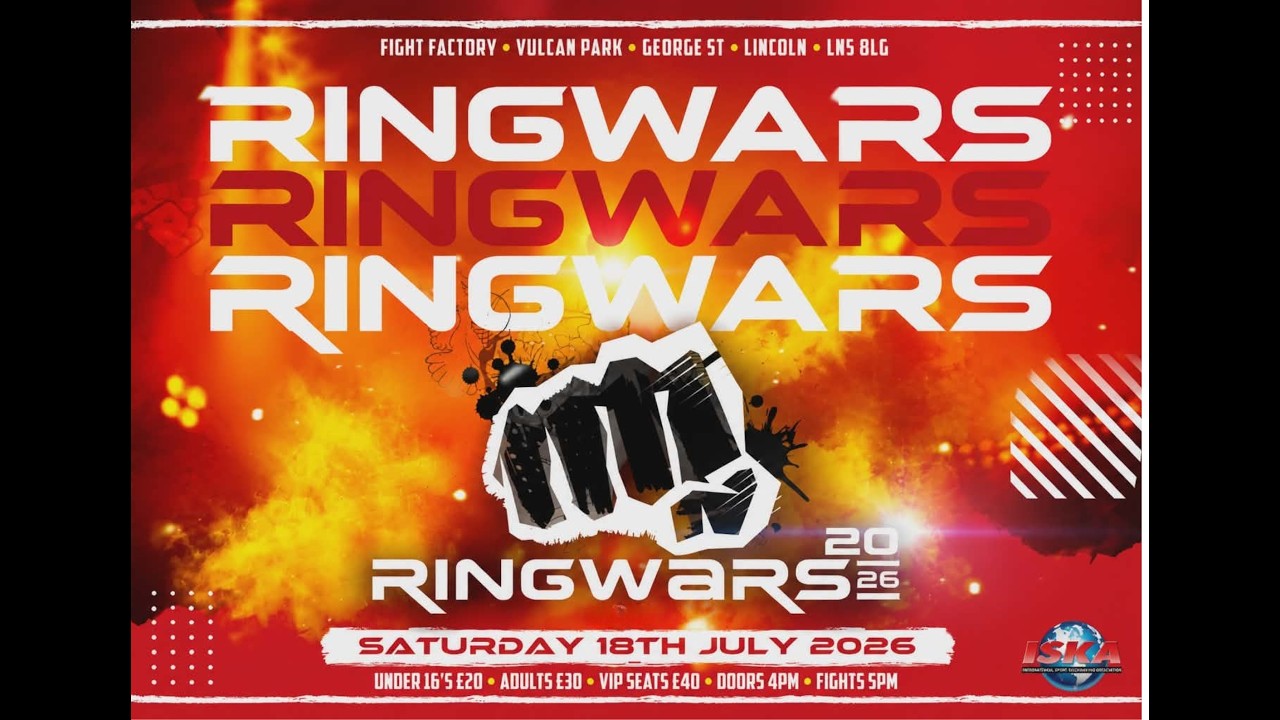 Ringwars 20 K1 Ajay Dill 4th Dimension V Darren Hacker Kallus Scorpion Gym