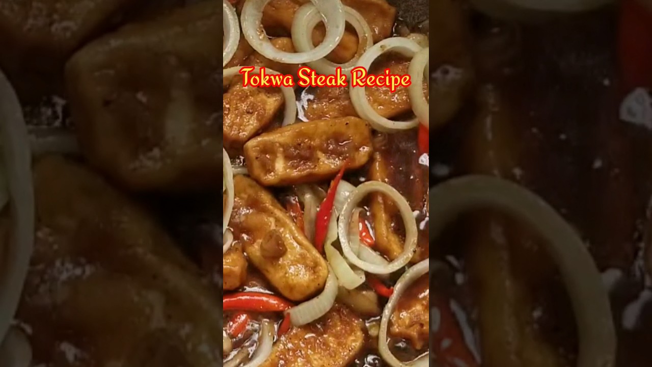 Tofu Recipe - Pinoy Style | Tofu Steak - Filipino Style
