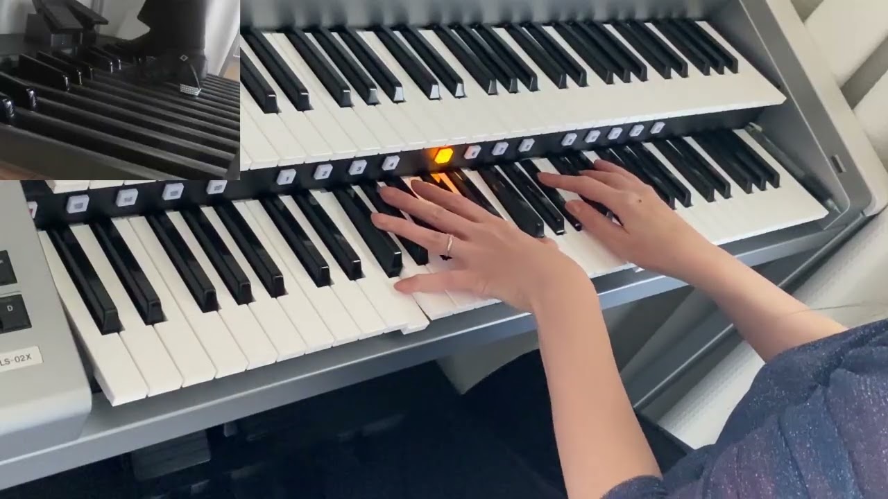 BWV 542/1 Fantasia in G minor, 幻想曲 ト短調 / J.S. Bach エレクトーン with Virtual Pipe Organ バーチャルパイプオルガン