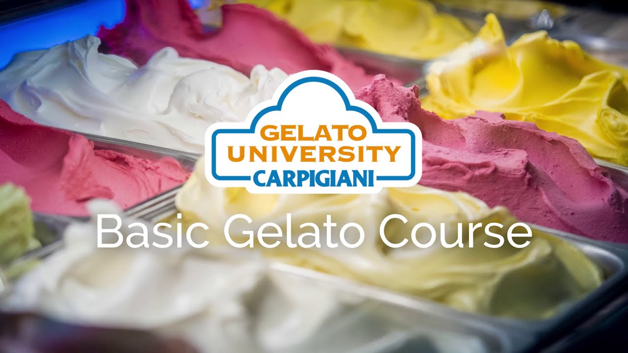BASIC GELATO COURSE