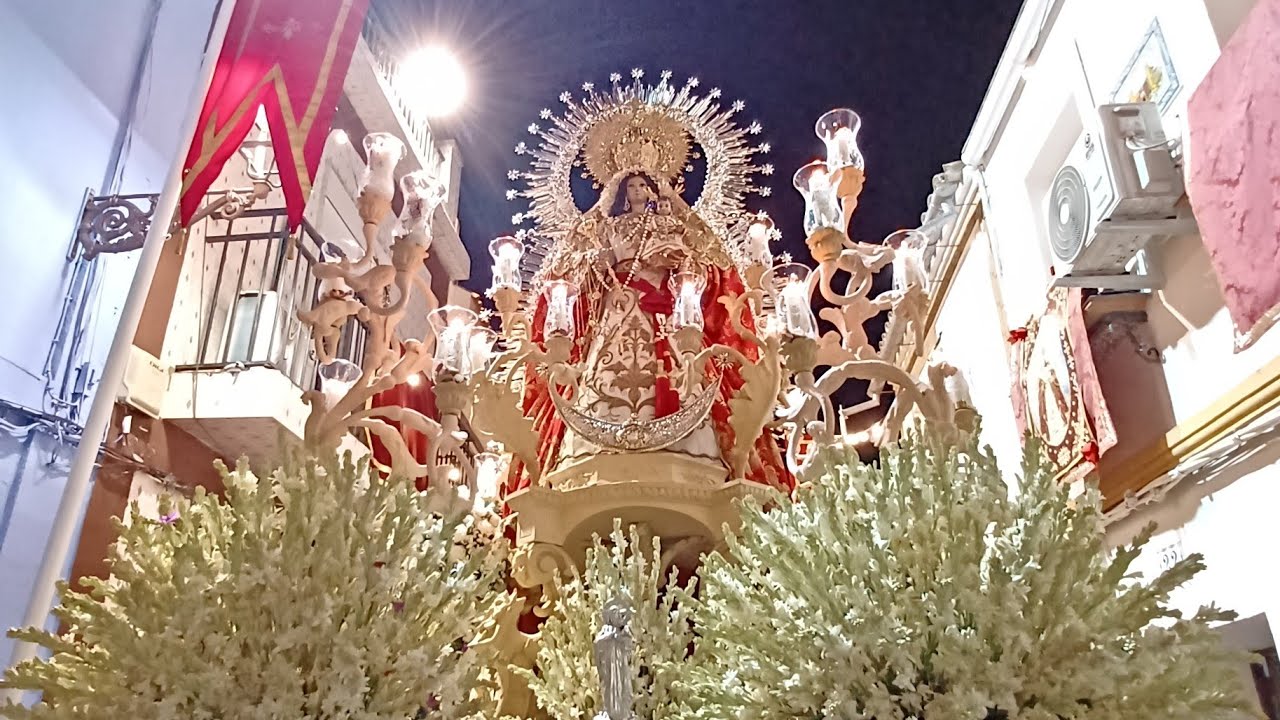 Procesión de la Virgen del Rosario de Bormujos 2023 | BM La Puebla