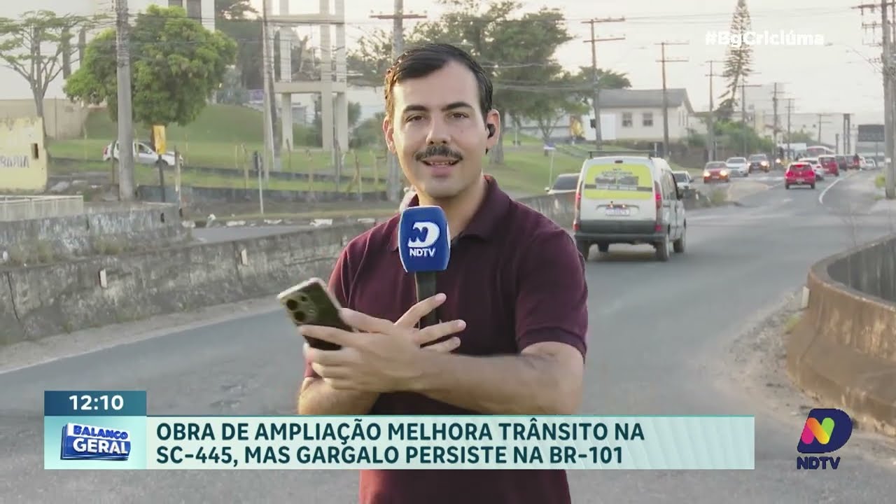 SC-445 melhora mobilidade, mas gargalo segue na BR-101