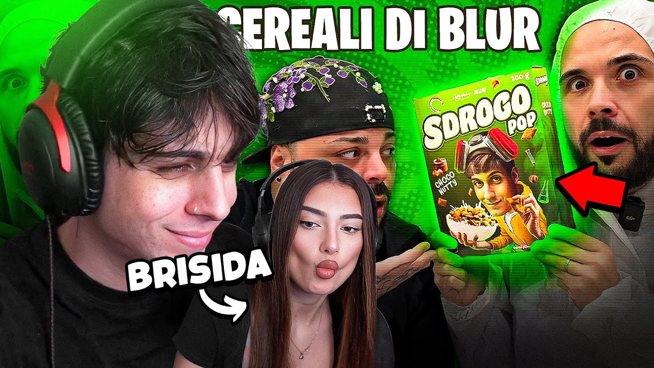 MANUUXO REACTION A CICCIOGAMER89 CHE CRITICA I CEREALI DI BLUR 🤯 | Manuuxo Reaction w/ Brisida