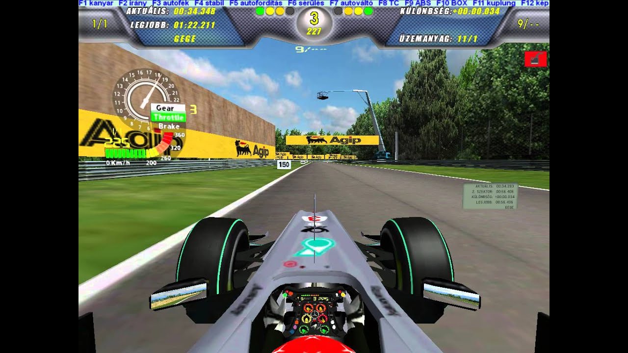 Michael Schumacher Onboard Hot Lap Monza ►1.21.833◄ Keyboard