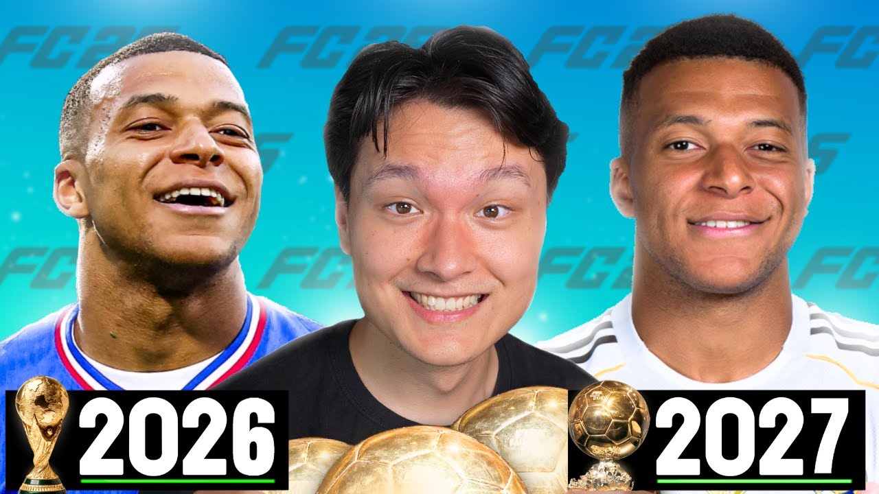 Jag gjorde Mbappe till historiens bästa spelare..