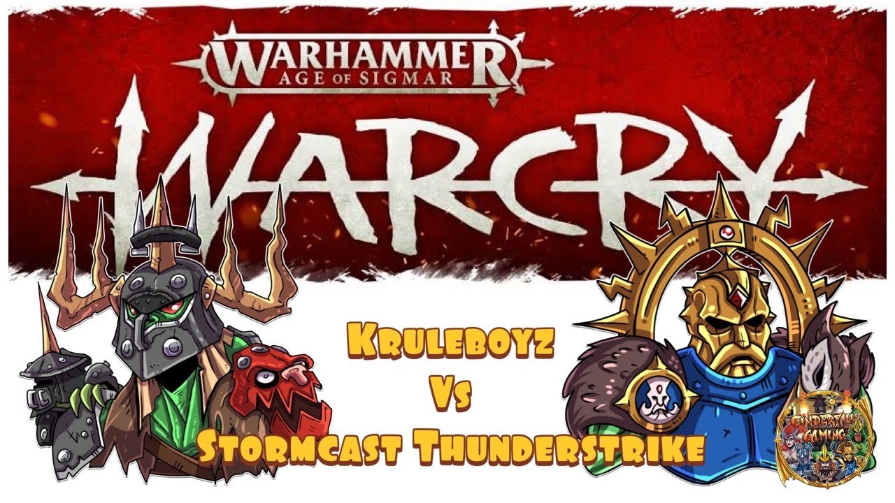 Age of Sigmar Warcry Battle Report: Kruleboyz vs Stormcast Eternals Thunderstrike