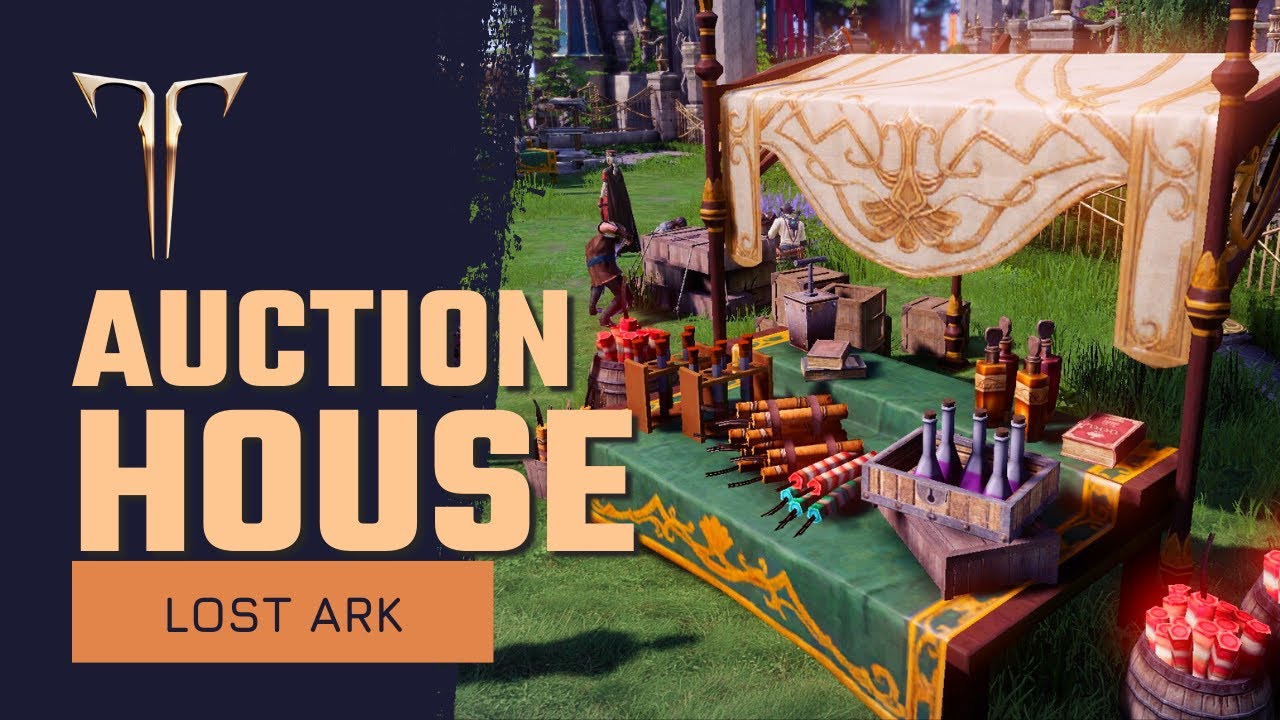 Lost Ark Auction House & Market Beginners Guide | New Player Tutorial | How To Buy Skins & Gear