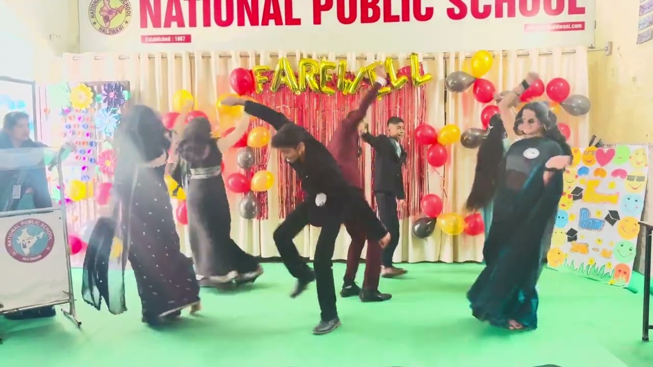 Farewell Dance #groupdancevideo #mixsongs 