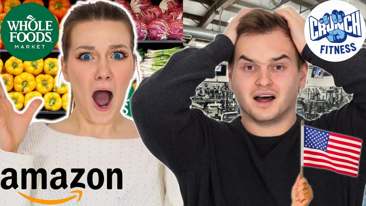 NEJLUXUSNĚJŠÍ AMERICKÝ SUPERMARKET, POSILOVNA V AMERICE!😱