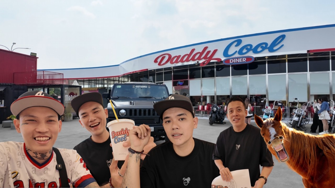 Bí Mật đằng sau địa điểm đang Hot nhất Sài Gòn - DADDY COOL ft Vương Khang Motor