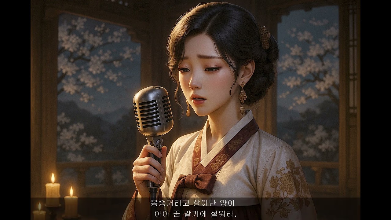 [시에서 노래로] 춘설(아아 꿈 같기에 설워라)A - 정지용