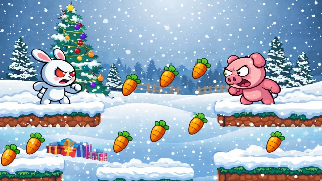 Прохождение игры A Pretty Odd Bunny Roast it! от BestGamesVK