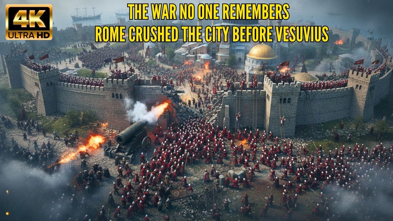 POMPEII (89 B.C.): THE WAR NO ONE REMEMBERS – ROME CRUSHED THE CITY BEFORE VESUVIUS