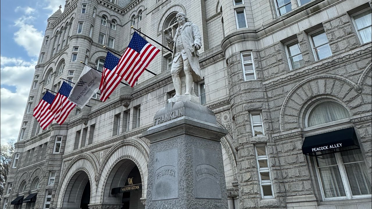 Waldorf Astoria Washington DC - Suite 151 for Points Redemption (tiny windows & no light)