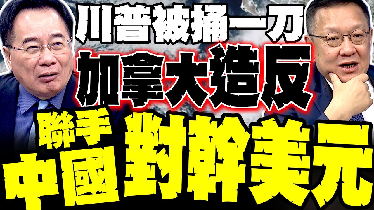 川普被捅刀 加拿大造反了 介文汲.蔡正元重磅:和中國本幣互換就是跟美元對幹