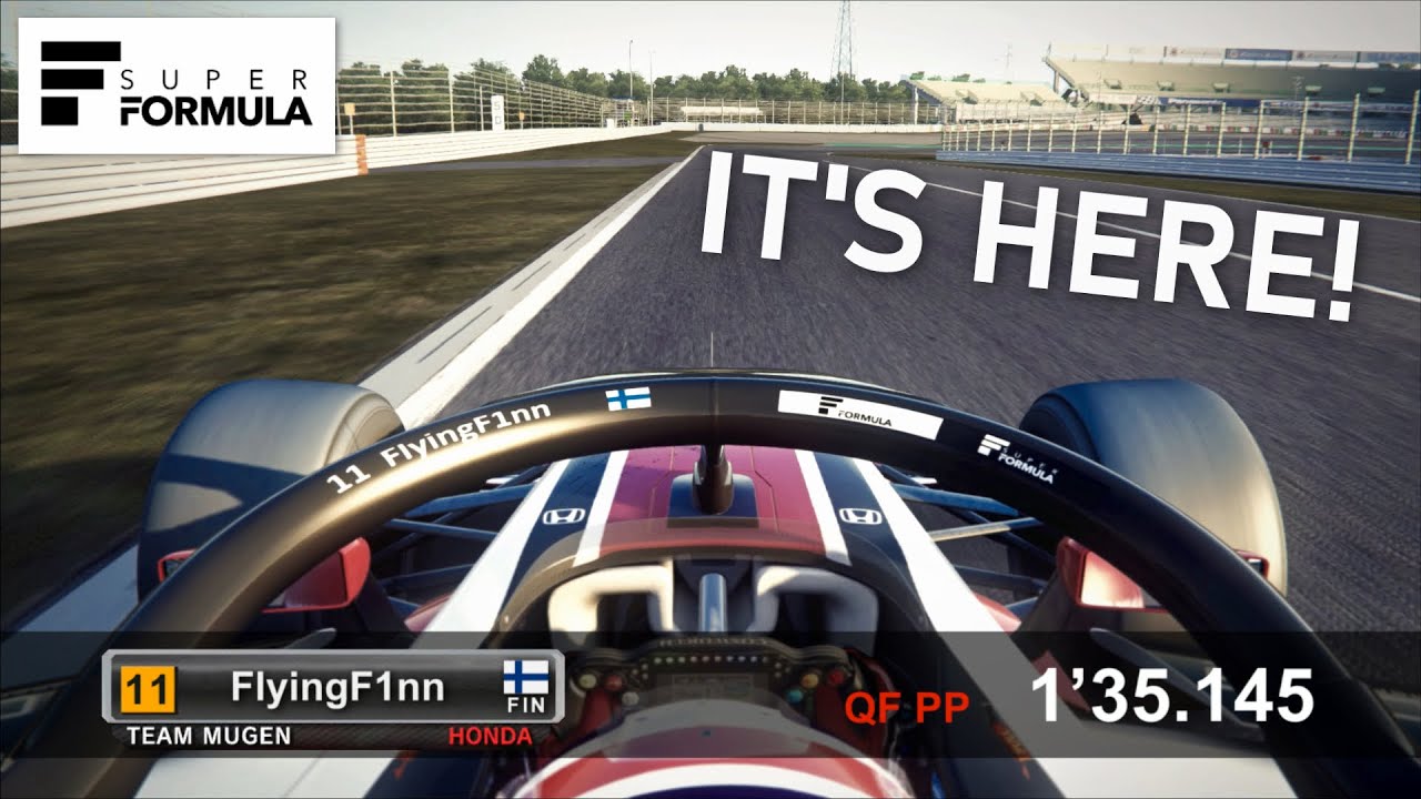 FINALLY Proper Japanese SUPER FORMULA for Assetto Corsa!