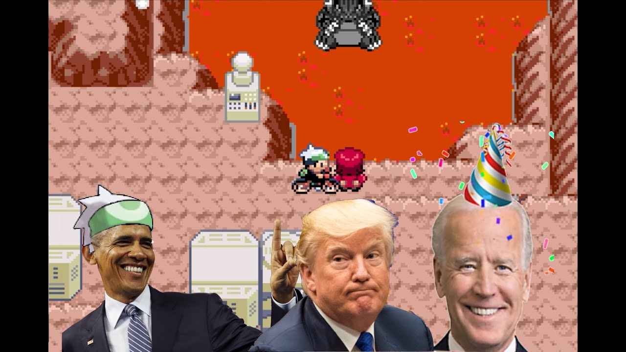 Barack Obama vs The Magma Hideout! (Presidents Play Pokemon Emerald: Episode 13)