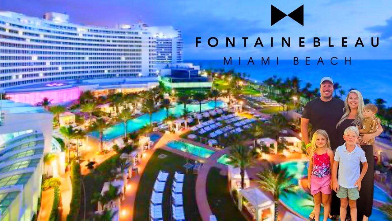 Наше пребывание в легендарном отеле Fontainebleau Miami Beach