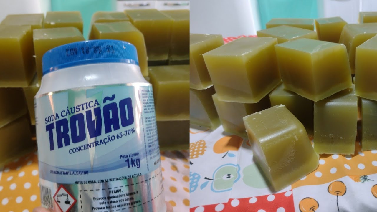 como fazer sabão em barra com a soda cáustica de (70 % )com a mesma eficiência de uma soda 96-99%