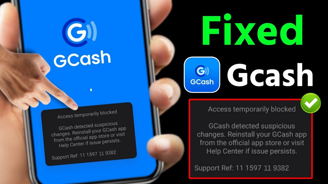 Gcash Access Temporarily Blocked Problem 2026 | How To Fix Gcash Access Temporarily Blocked Problem
