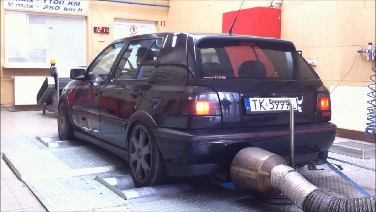 Golf III VR6 2.8 24V hamownia GetCar Kielce
