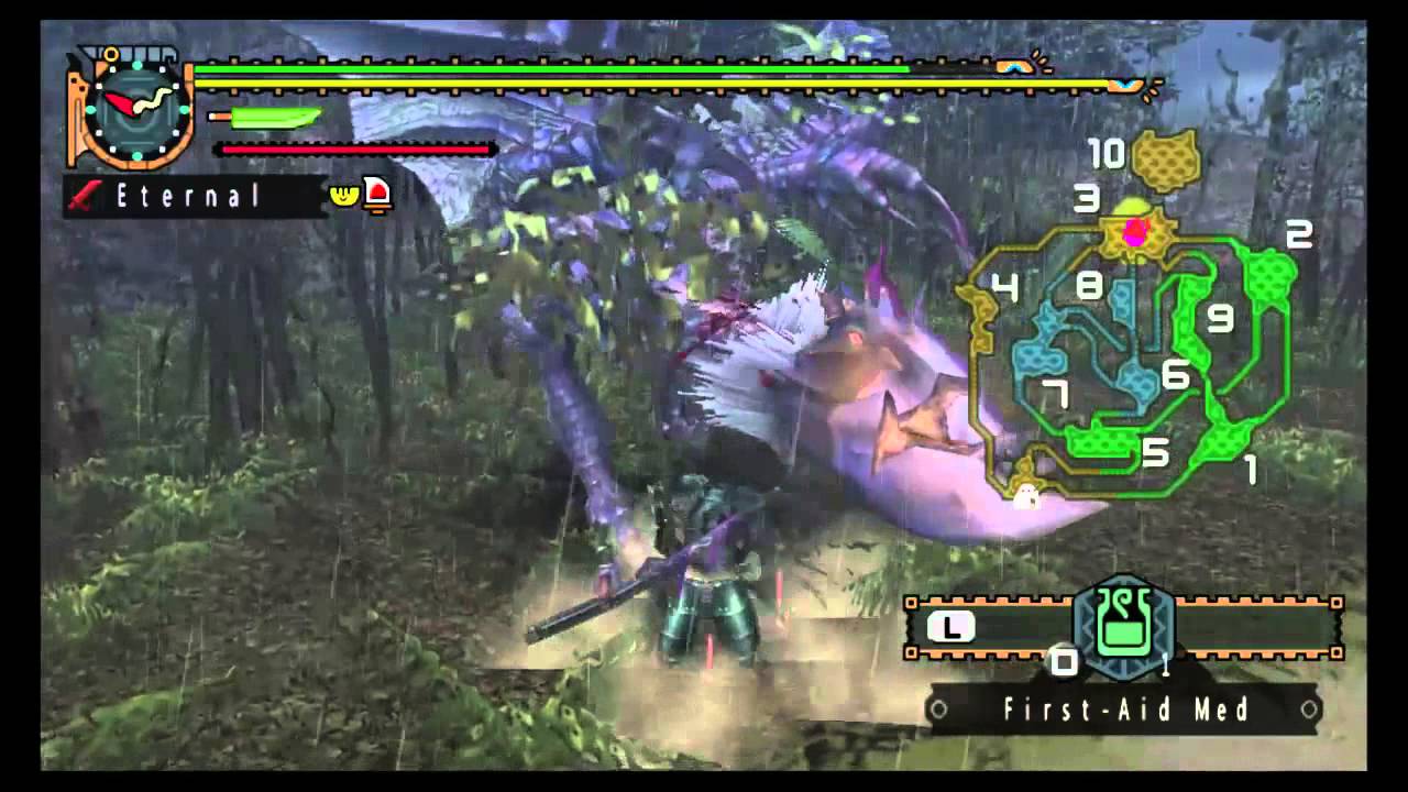 20. Screaming Pain | Yian Garuga | Low Rank | MHFU | Long Sword (No Commentary)