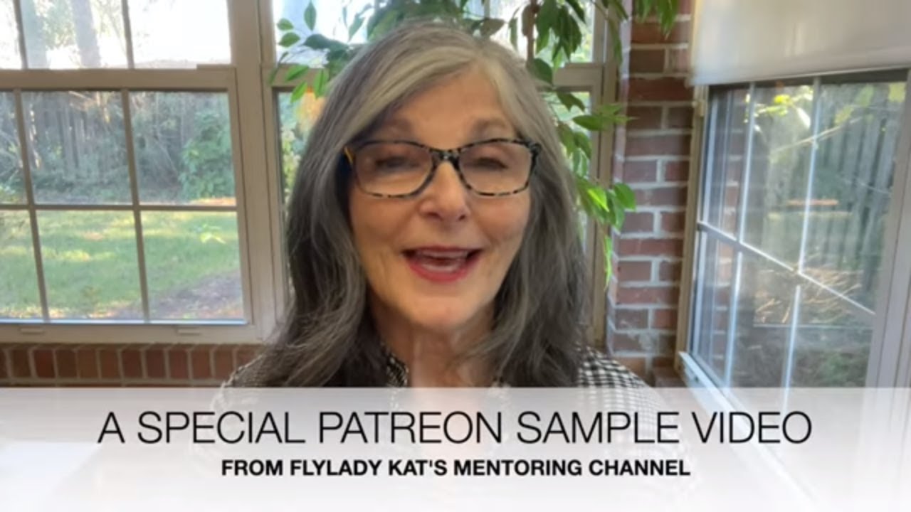 FLYLADY KAT - WHAT IS YOUR WHY - HOW TO HAVE A CLEAN CLUTTER FREE ORGANIZED HOME WITH FLYLADY KAT