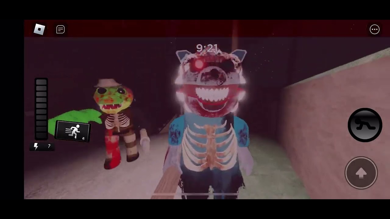 The piggy the lightout reloaded all jumpscares by@zackynotfound