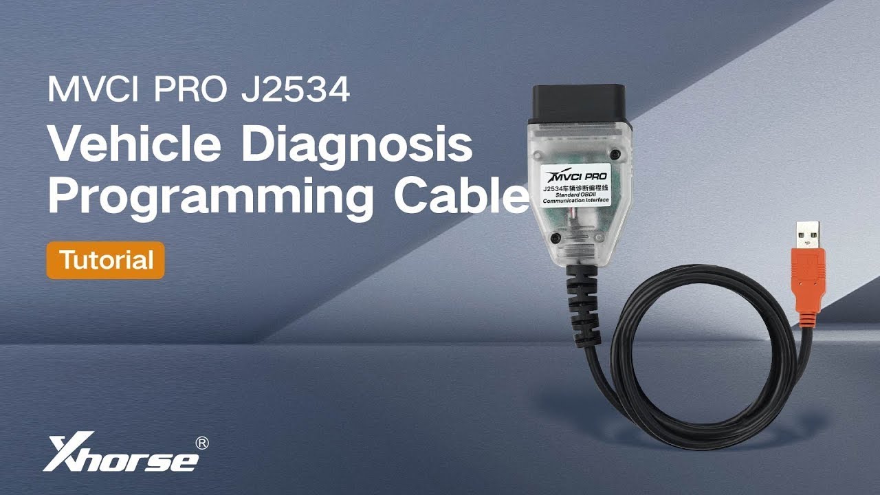 How to Use Xhorse MVCI PRO J2534 Cable- OBDII365