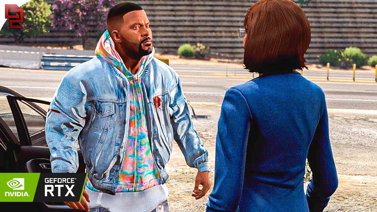 GTA V: 'Pack Man' Mission in 8K! Maxed-Out Gameplay Ultra Ray Tracing Graphics MOD
