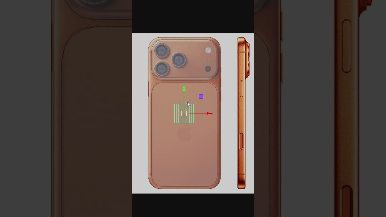 Maya Modeling Tutorial - iPhone 17 #mayatutorial #modelingtips #shorts