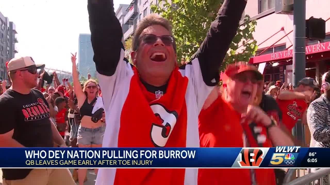 Fans react after Bengals win 31-27, Burrow suffers game-ending injury