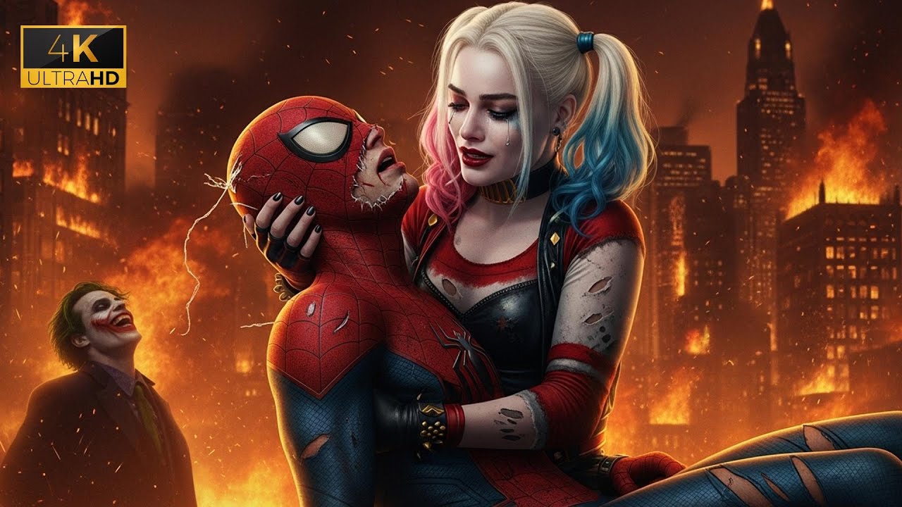 What if Spider-Man married Harley Quinn?