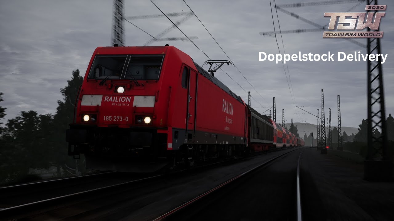 Doppelstock Delivery : Main Spessart-Bahn Route : TSW2020