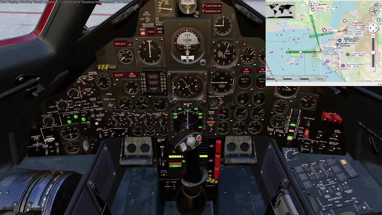 SR-71 Around the World - X-Plane Edition